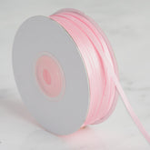 100 Yards 1 8" Pink Satin Ribbon
