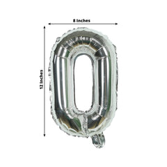16ft Jumbo Chain Link Balloons in Silver, 30pack 8x12" Durable Foil Chain Balloons for 90s Hip Hop Party Decorations, Event Decor
