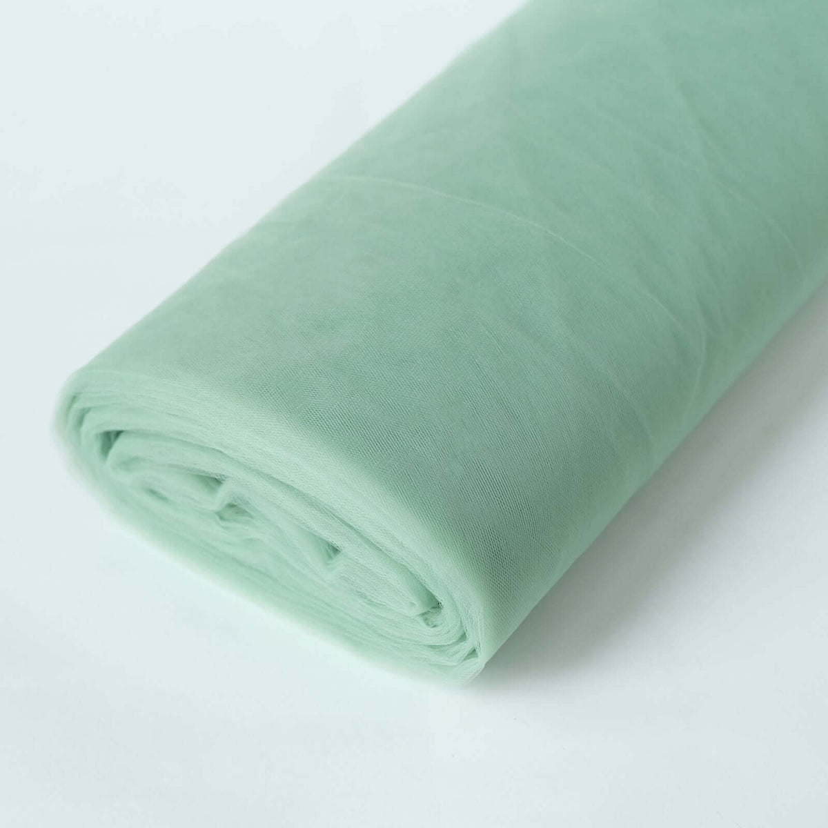 108"x50 Yards Sage Green Tulle Fabric Bolt, DIY Craft Fabric Roll