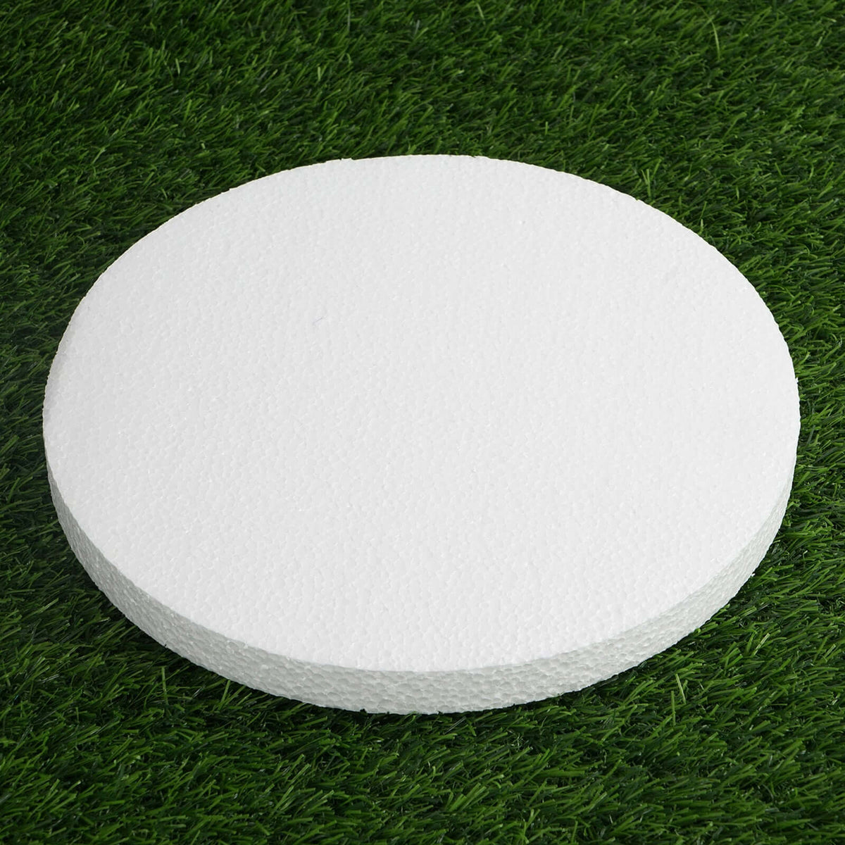 12 Pack 10" White StyroFoam Disc, DIY Polystyrene Foam Craft Supplies