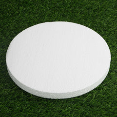 12 Pack 10" White StyroFoam Disc, DIY Polystyrene Foam Craft Supplies