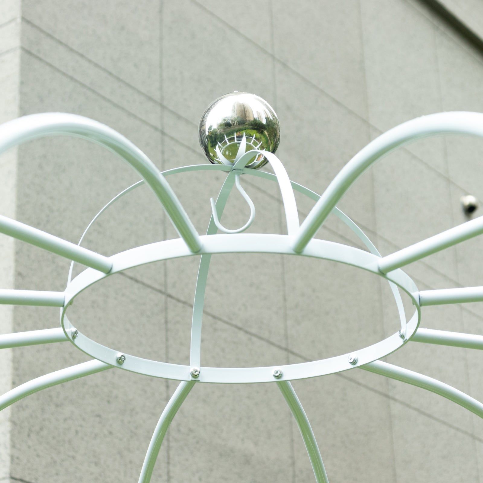 10ft White Metal Birdcage Ceremony Arch – Garden Gazebo Pergola Arbor Trellis for Outdoor Weddings, Vines & Flowers