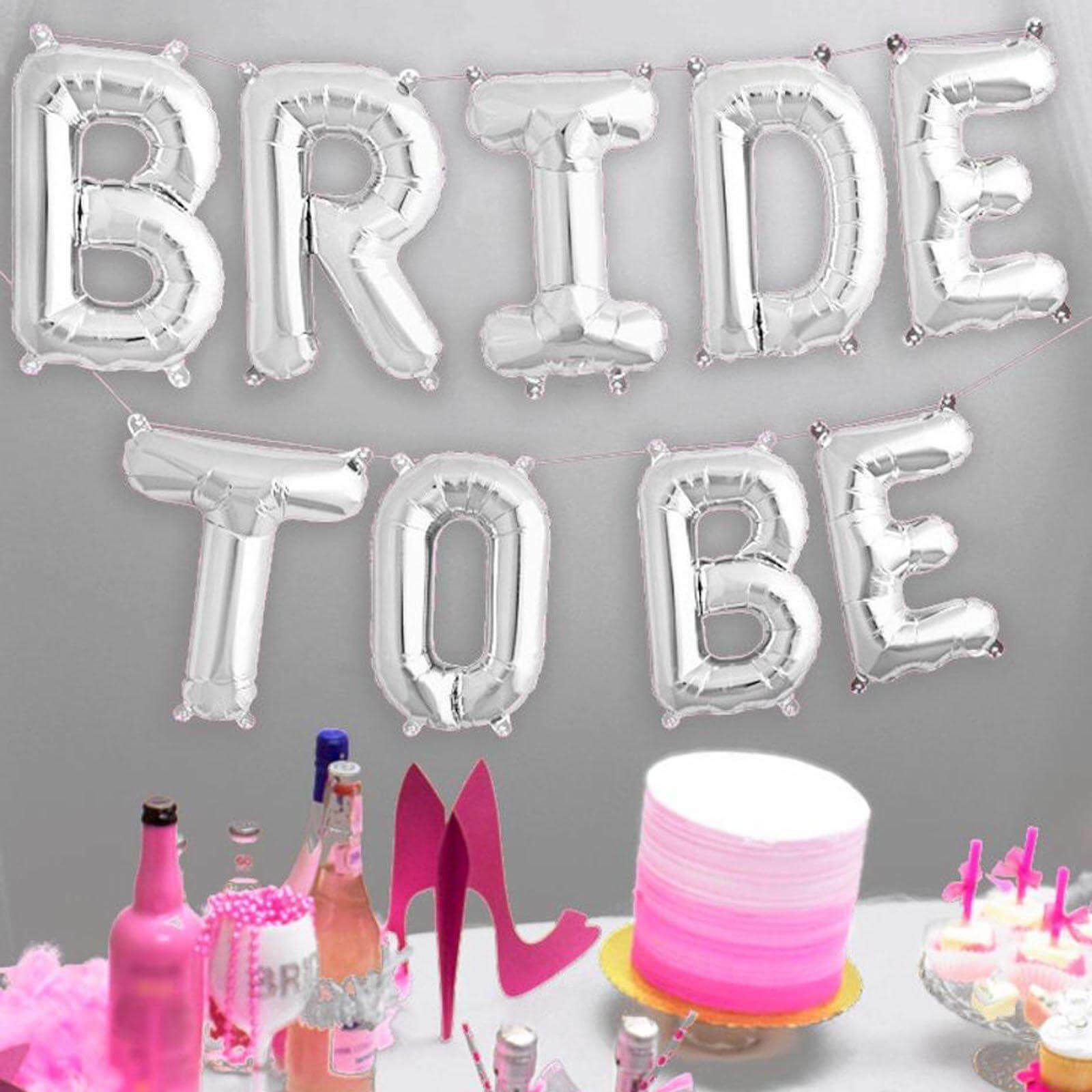 13" Silver Letter & Number Balloons, Shiny Metallic Mylar Foil Alphabet Balloons