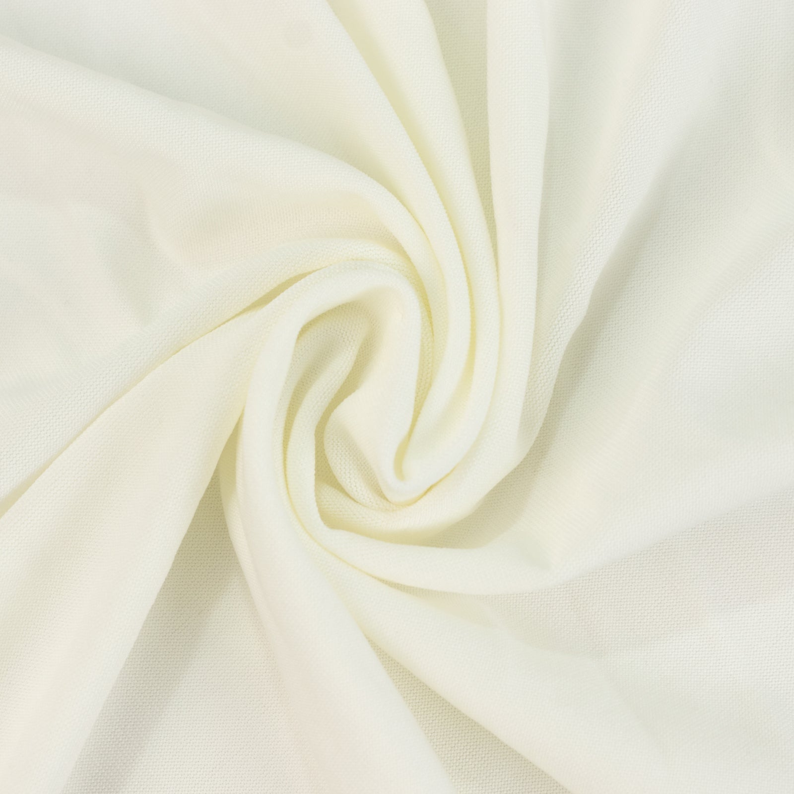 Ivory Stretch Spandex Tent Ceiling Drape – 25ft x 36ft 100GSM Wrinkle-Free Fabric Ceiling Liner with Pole Pockets, Standard