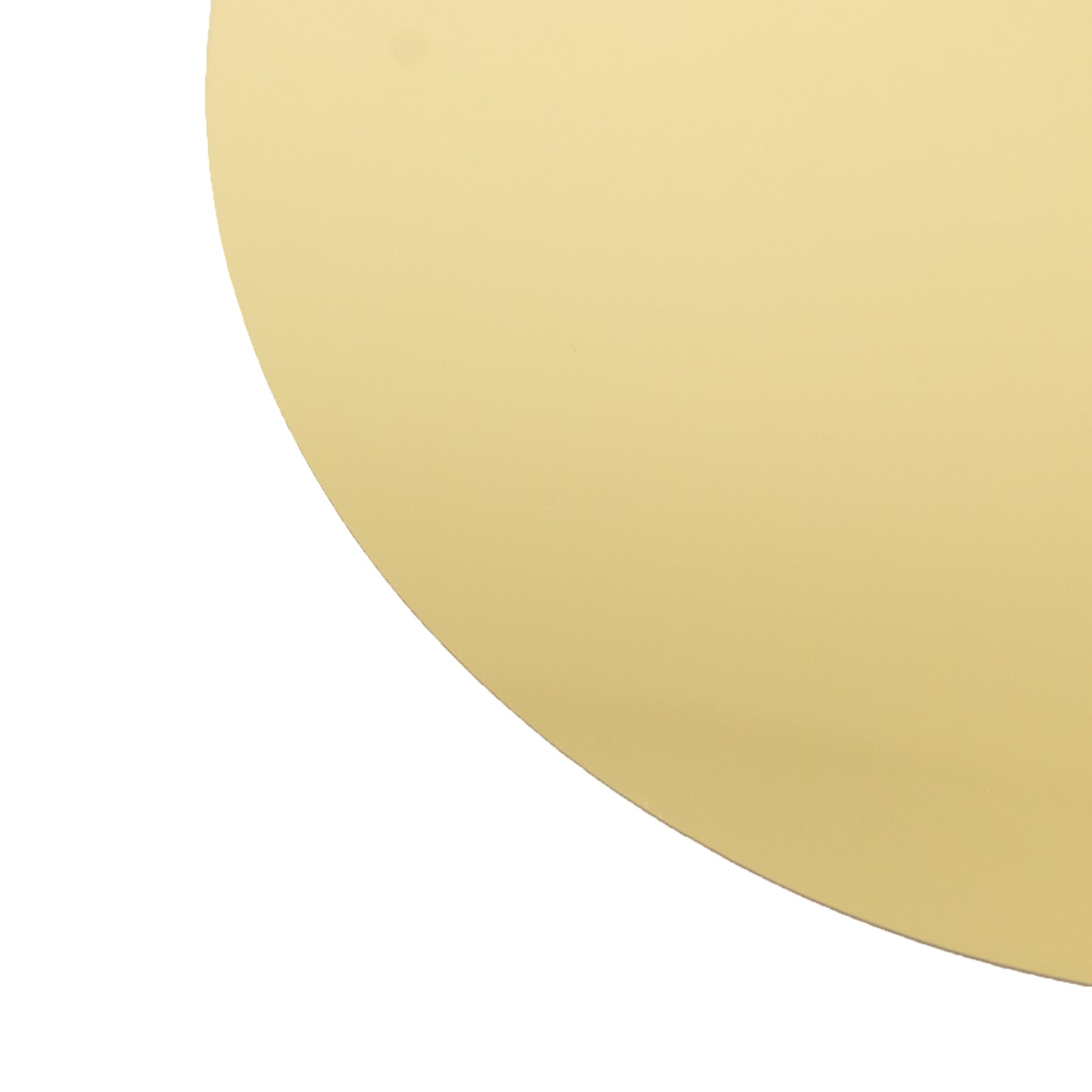 10-Pack Candle Plate Centerpiece Bases Circle Acrylic Mirror Tray Gold Round - Event Decor 10"