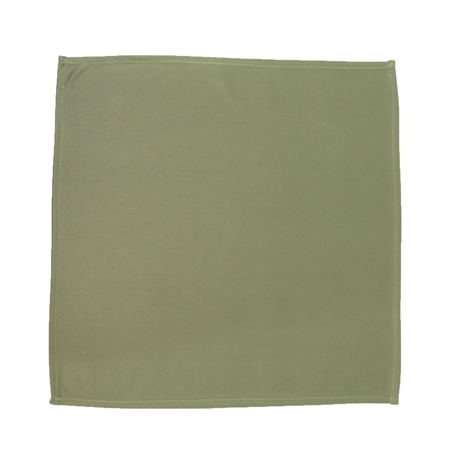 5 Pack Dusty Sage Green Scuba Napkins – 17"x17", Wrinkle-Free & Stain Resistant Cloth Napkins
