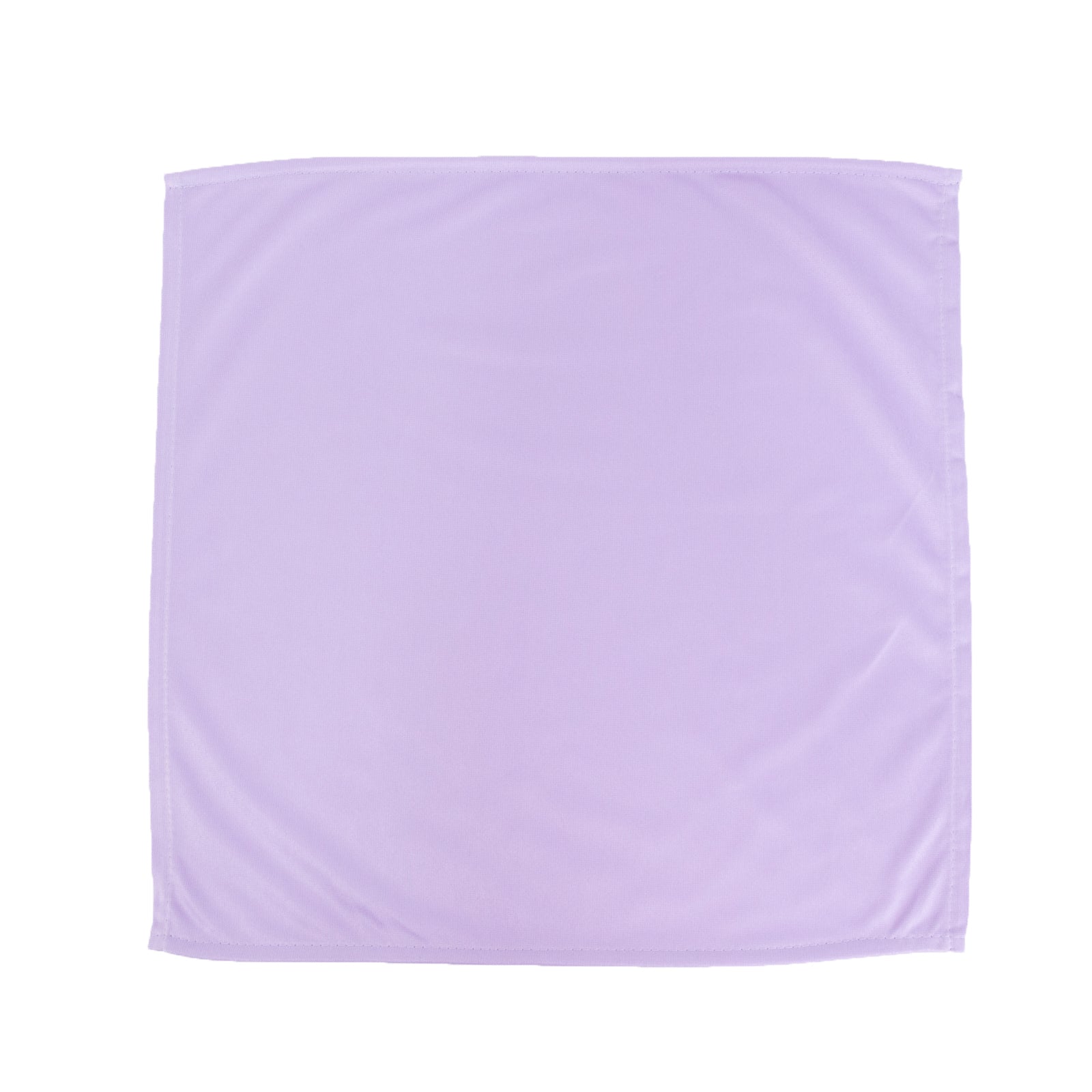 5 Pack Lavender Lilac Scuba Napkins – 17"x17", Wrinkle-Free & Stain Resistant Cloth Napkins