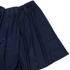 Portable Stage Skirt Navy Blue Polyester Platform Skirting Cloth for Events, Performances & Wedding Staging - 48"x20ft