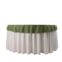 Scuba Round 70" Tablecloth Dusty Sage Green - Wrinkle Free & Stain Resistant Table Cover