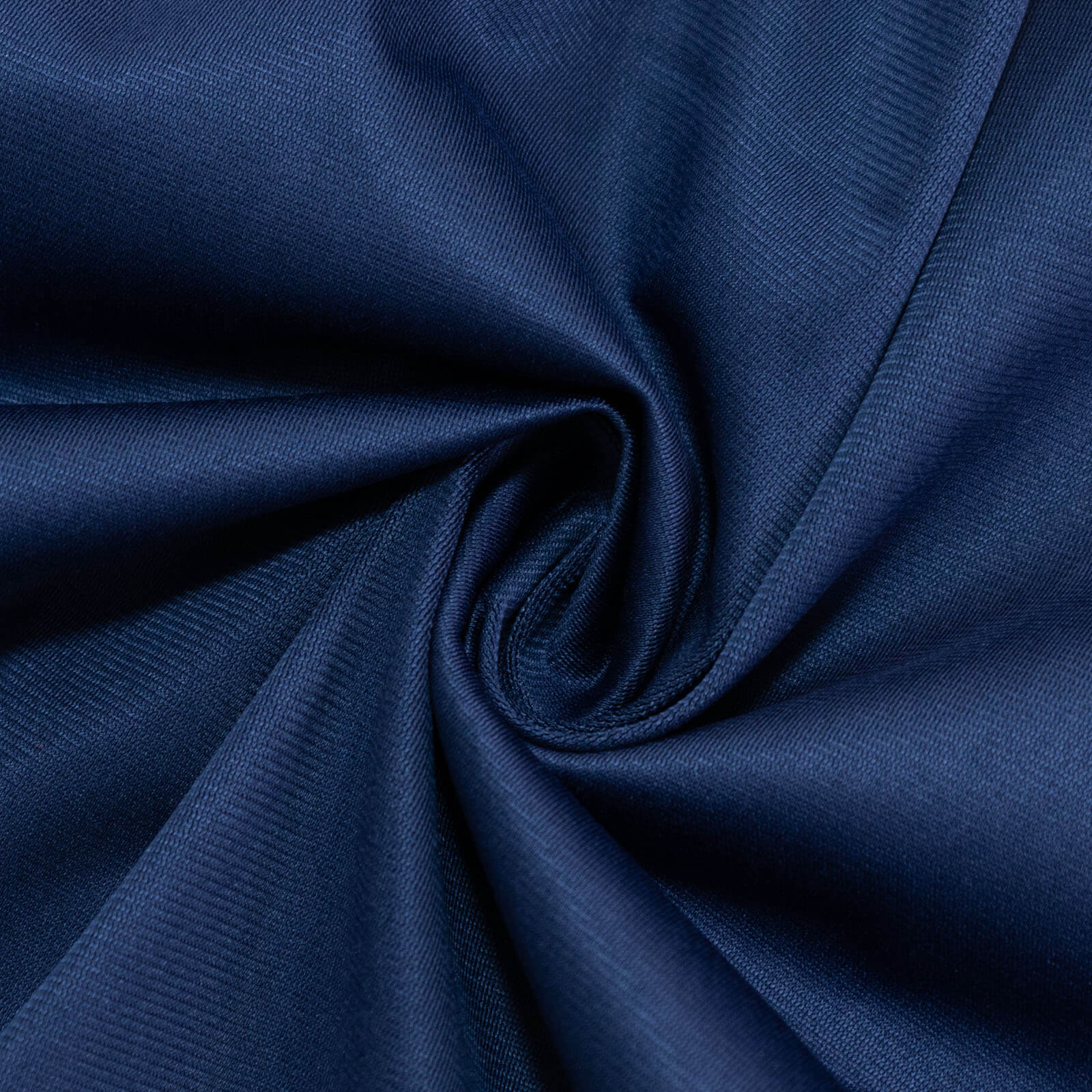 Fire Retardant Scuba Tablecloth – 90"x132" Rectangle Navy Blue, Wrinkle Free, Stain Resistant, Seamless Polyester Cover
