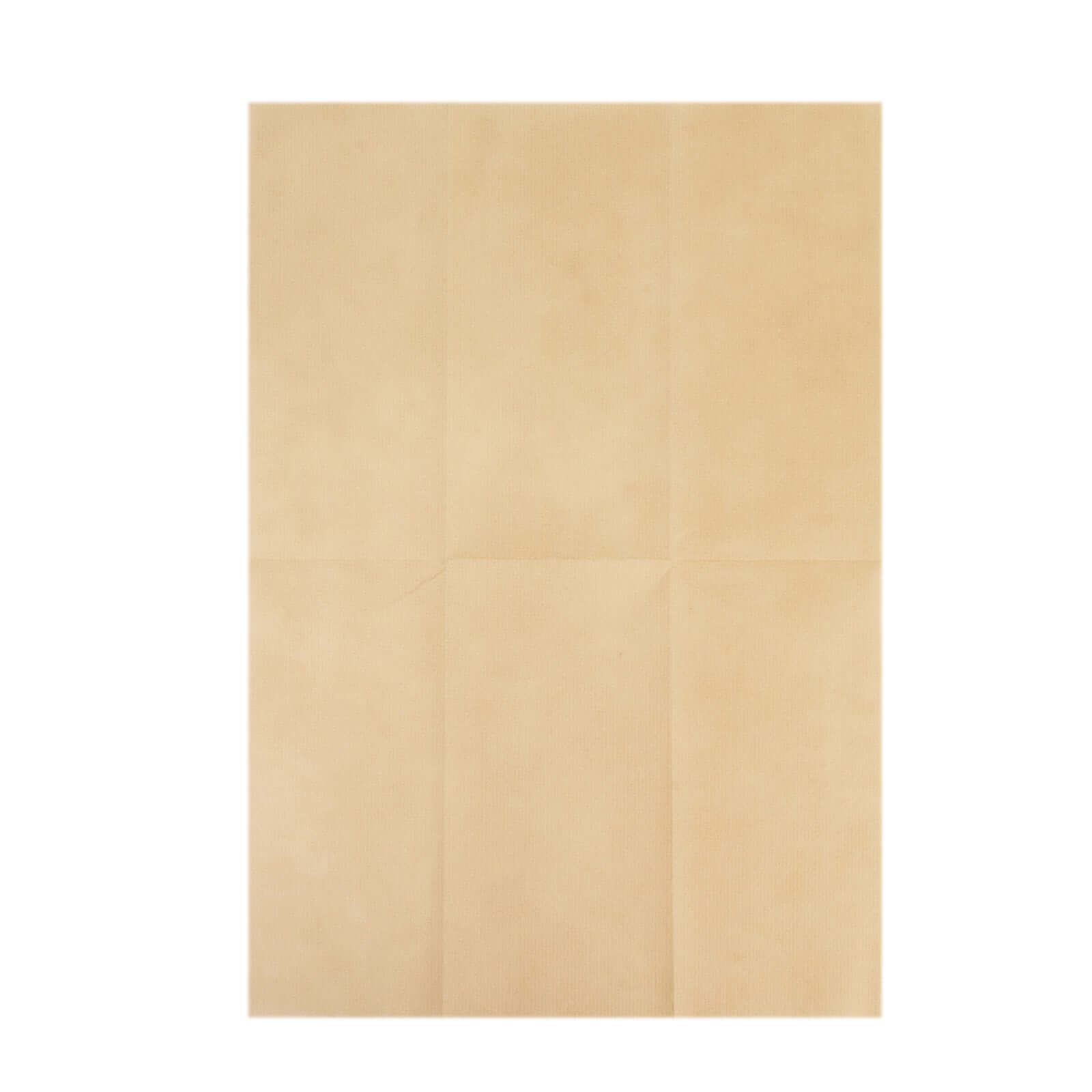 20 Pack Linen-Like Paper 8.5"x4" Napkins Natural - Highly Absorbent & Disposable Airlaid Guest Towels