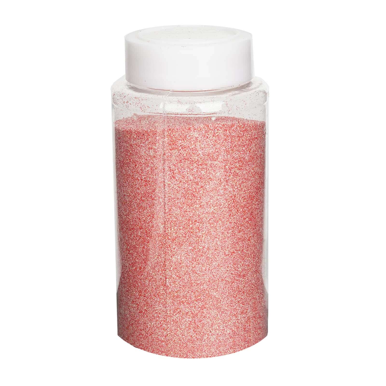 Extra Fine Glitter Bottle Coral - Nontoxic Glitter Dust Powder for Fun DIY Projects Kids' Crafts Resin Art & Festival Decor 1 lb