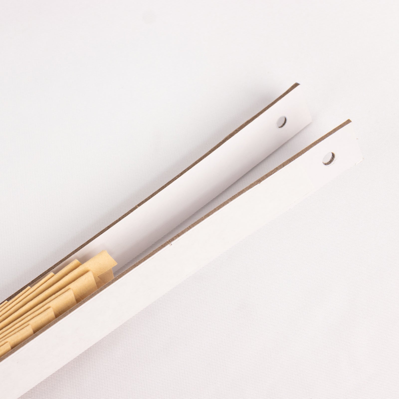 6 Pack Natural Dried Tropical Palm Leaves Paper Fans, 25" Handheld Folding Fans Boho Farmhouse Wall Table Decor