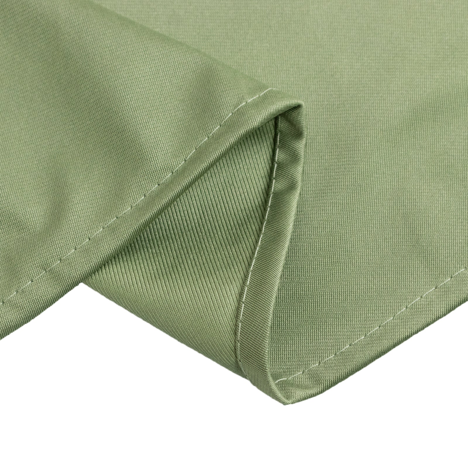 Scuba Round 90" Tablecloth Dusty Sage Green - Wrinkle Free & Stain Resistant Table Cover
