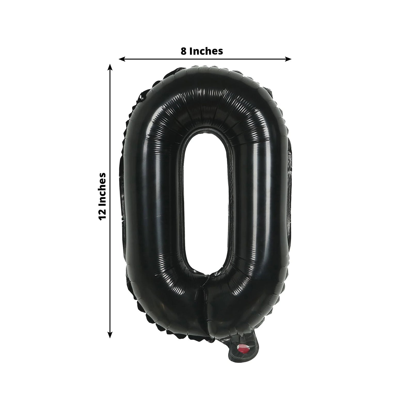 16ft Jumbo Chain Link Balloons in Black, 30pack 8x12" Durable Foil Chain Balloons for 90s Hip Hop Party Decorations, Event Decor