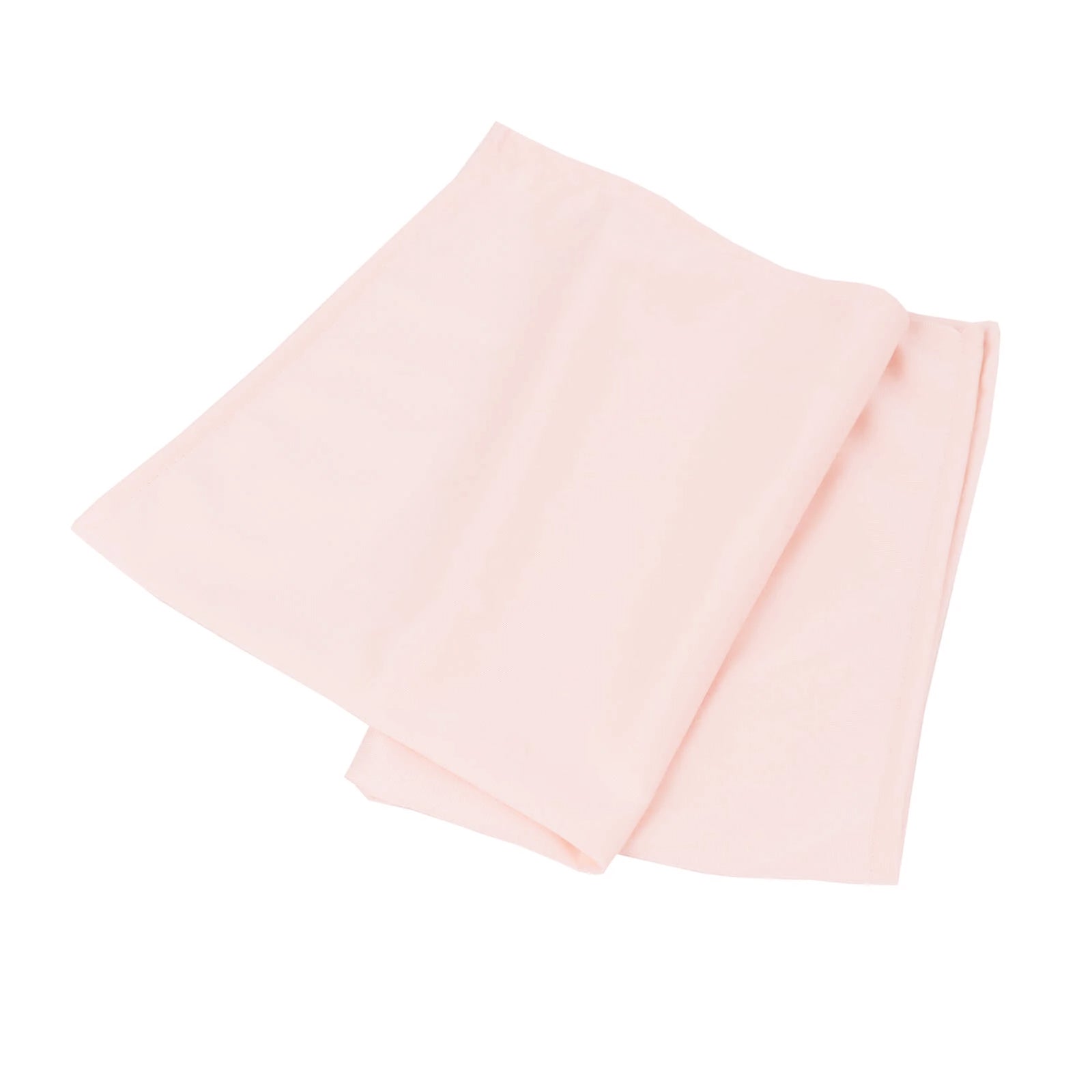 5 Pack Scuba 20"x20" Napkins Blush - Durable & Reusable Dinner Napkins