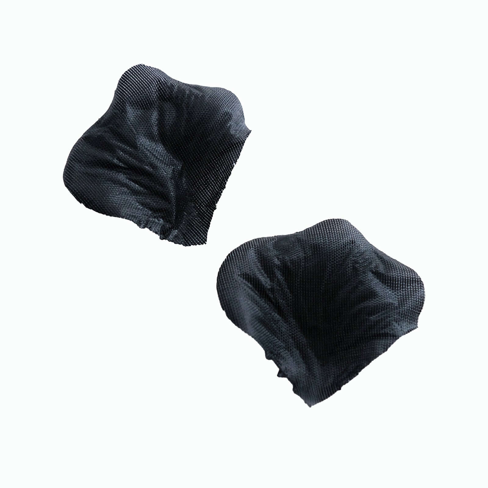 500-Pack Rose Petals Round Design Black Silk Confetti - Decorative Scatters for Tables and Floors