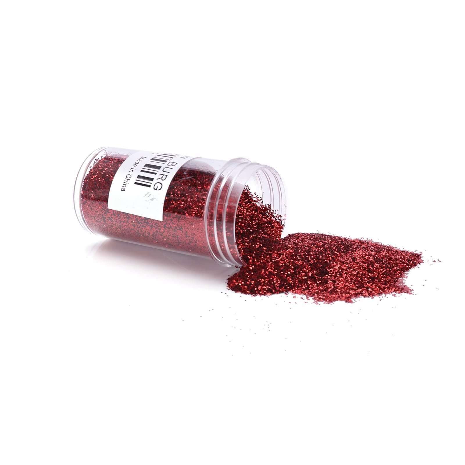 Extra Fine Glitter Powder Metallic Burgundy - Nontoxic Glitter Dust with Shaker Lid for Fun DIY Projects Kids' Crafts Resin Art & Festival Decor 23g