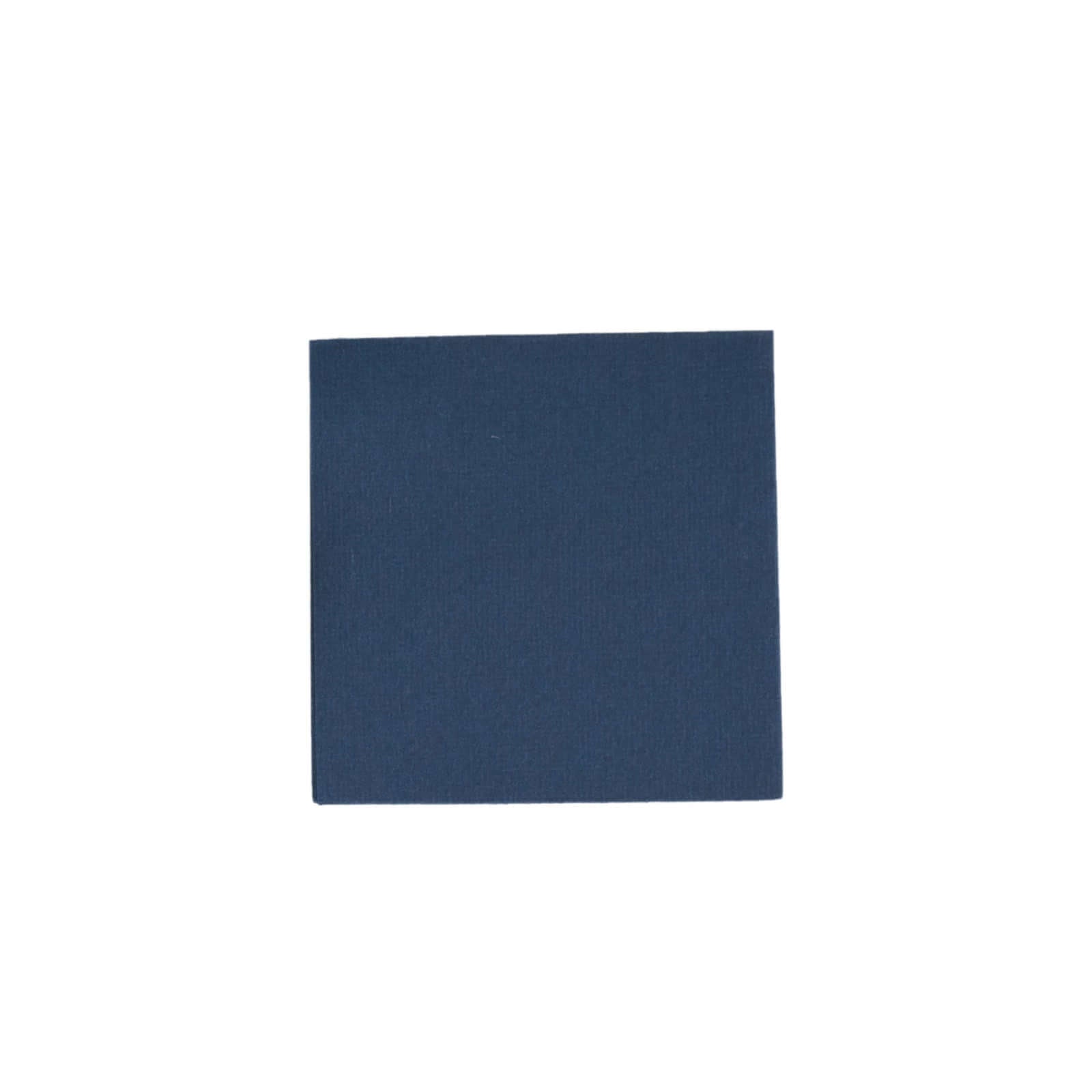 20 Pack Linen-Like Paper 5"x5" Napkins Navy Blue - Highly Absorbent Airlaid Napkins