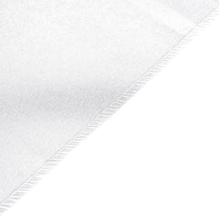 Polyester 12"x108" Table Runner White - Durable & Wrinkle-Resistant Table Decor for All Occasions