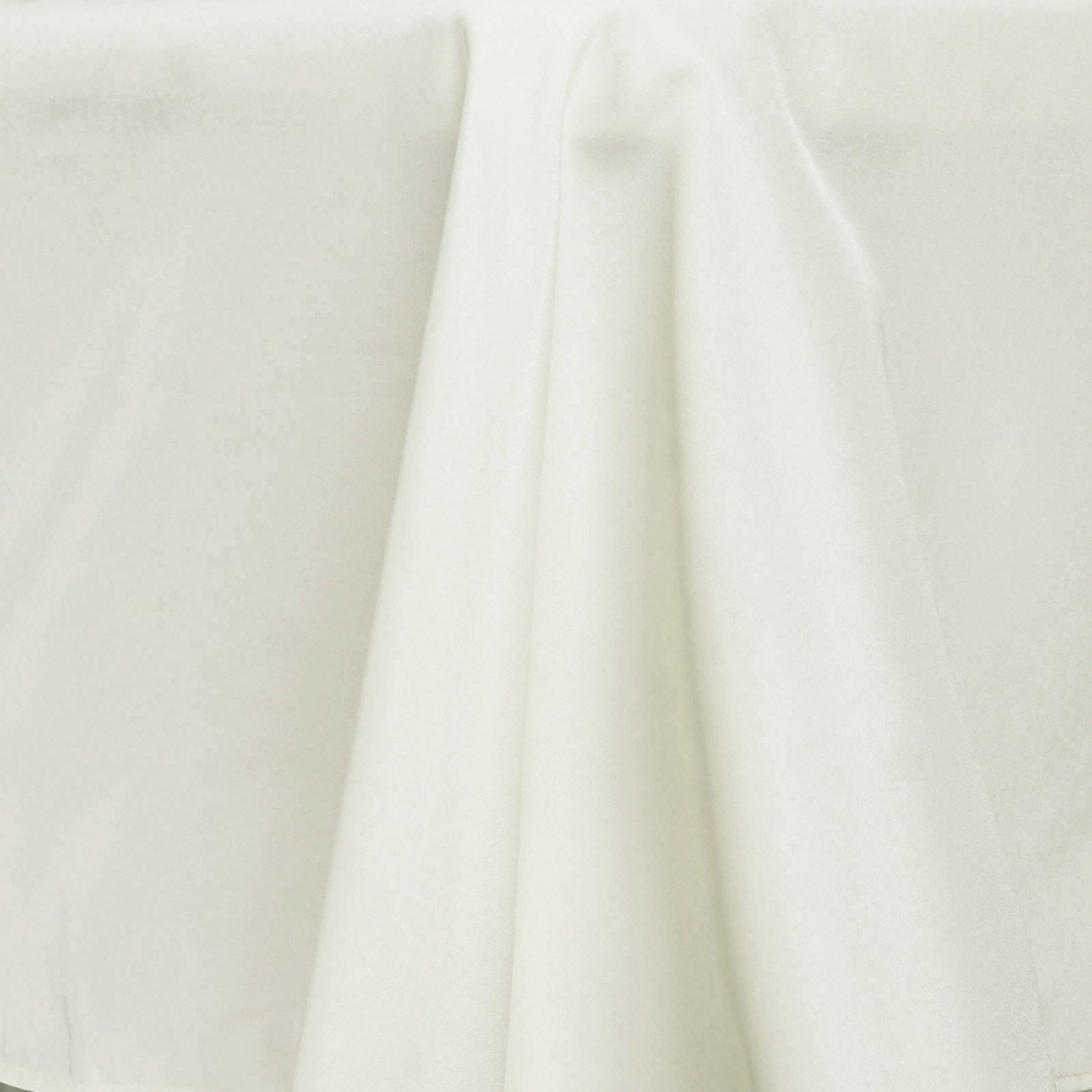 Fire Retardant Premium Polyester 72"x120" Rectangular Tablecloth Ivory - High-Performance Table Cover