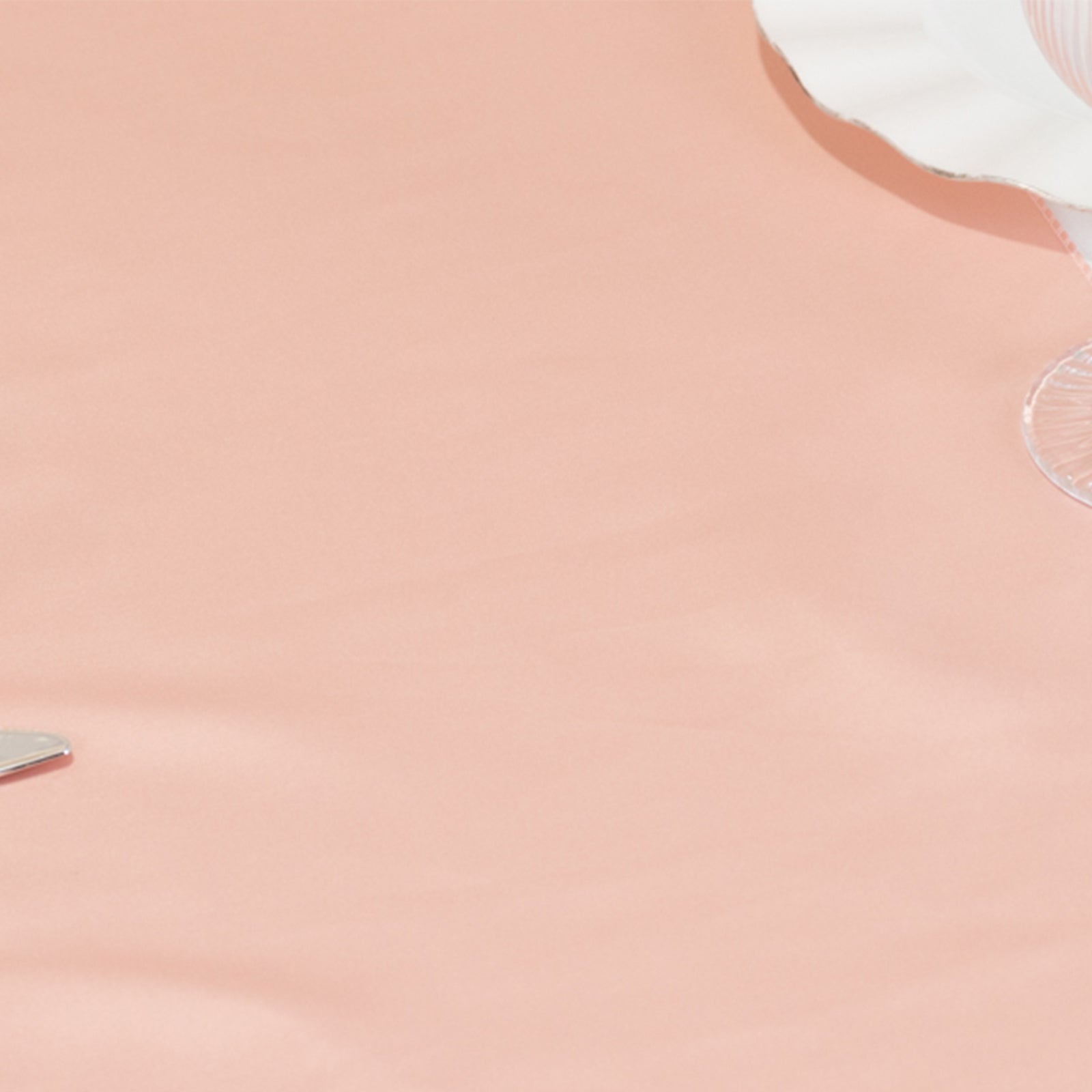 Lamour Satin 12"x108" Table Runner Dusty Rose - Smooth & Lustrous Finish