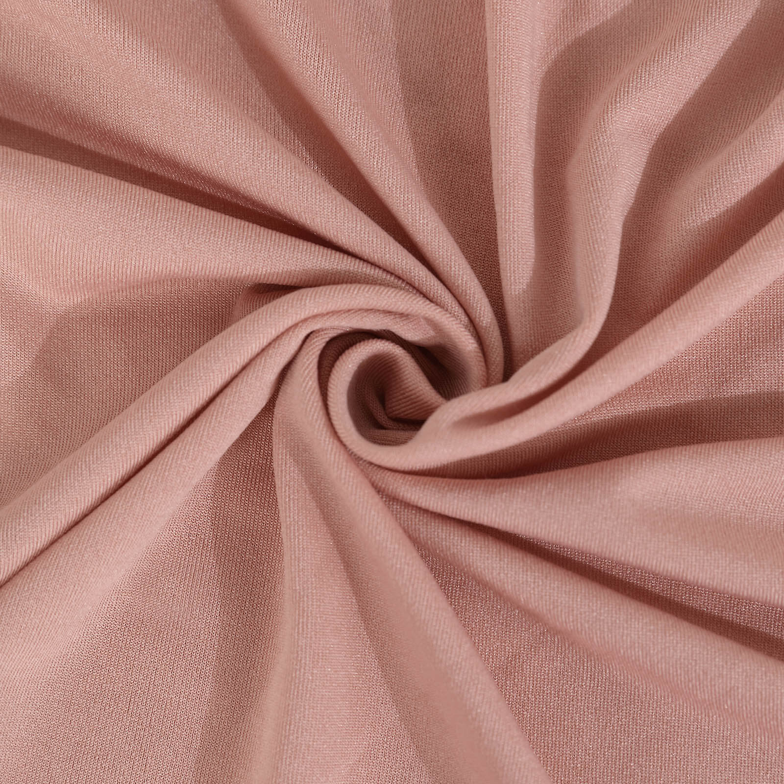 Dusty Rose 4-Way Stretch Spandex Event Curtain Drapes, Wrinkle Free Backdrop Event Panel with Rod Pockets - 5ftx16ft