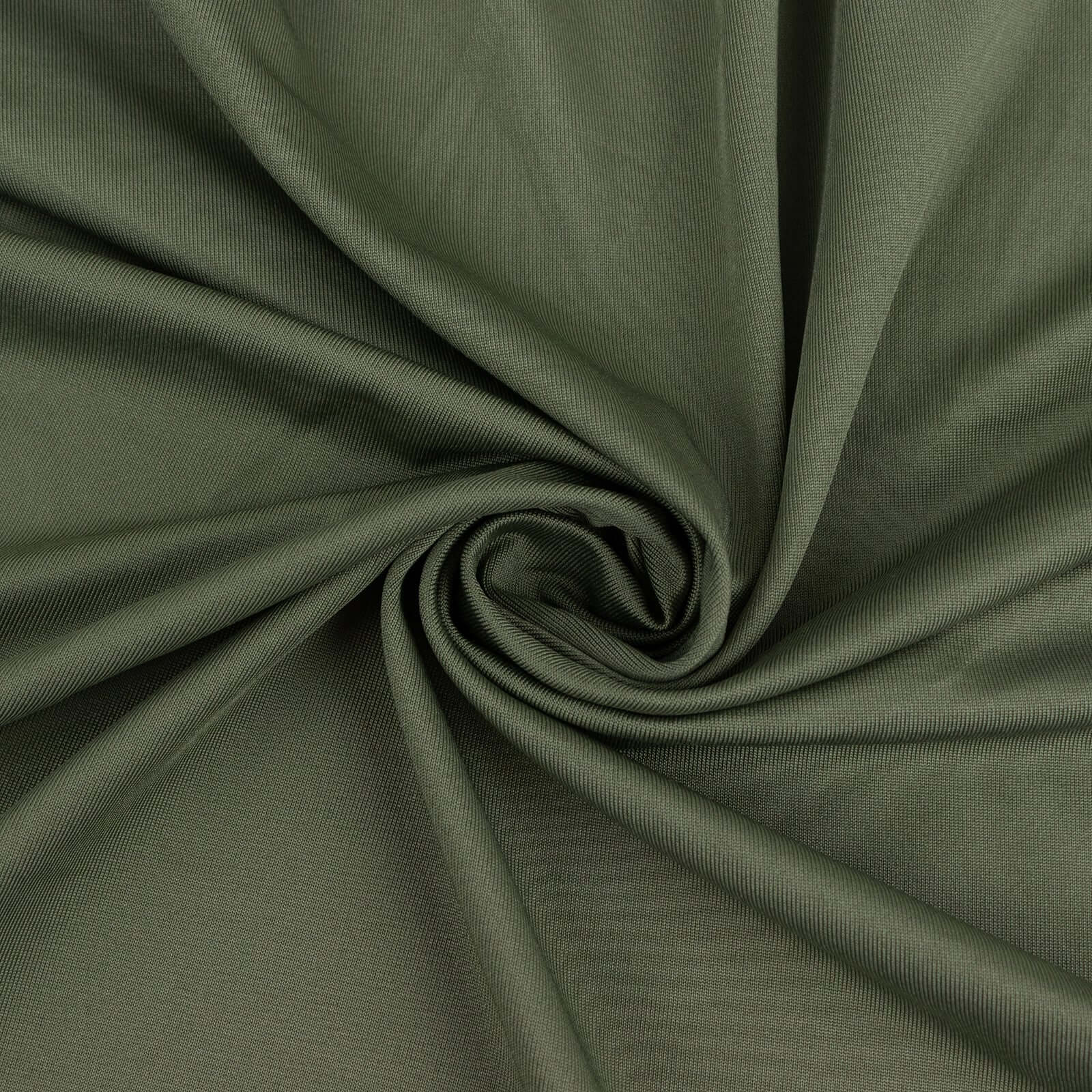 Dusty Sage Green Spandex 4-Way Stretch Fabric Roll, DIY Craft Fabric Bolt- 60"x10 Yards