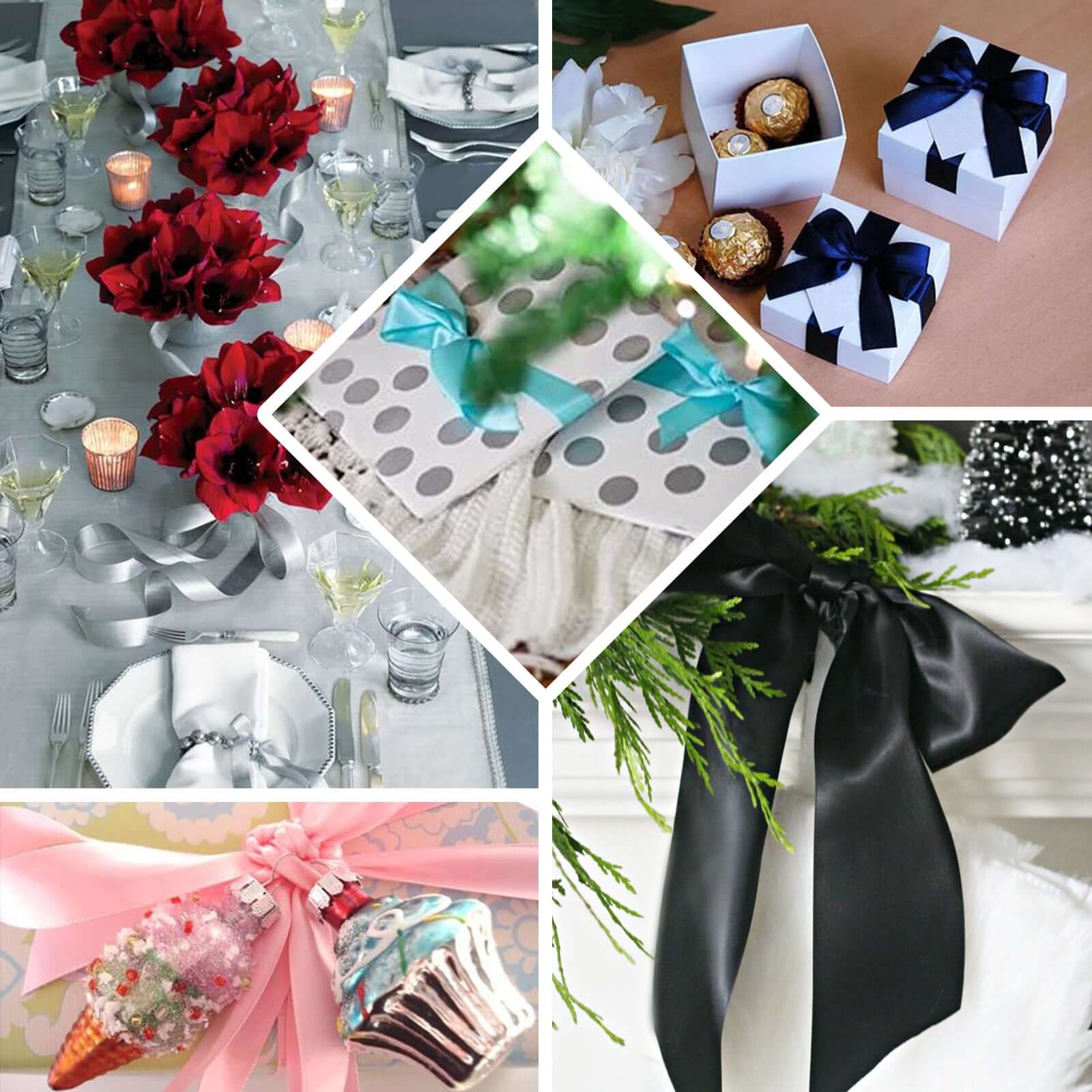 50 Yards 1.5" Nude Single Face Decorative Satin Ribbon