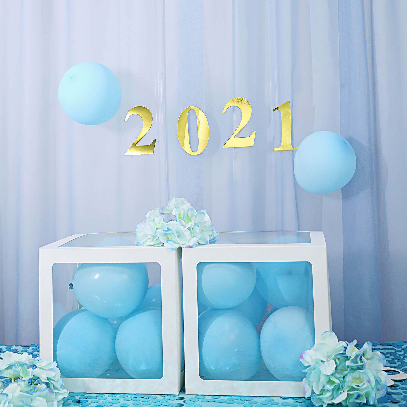 4-Pack Stickers Banner Custom 0-9 Number "6" Design Gold - Milestone Age and Date Stick-On Numbers 5"