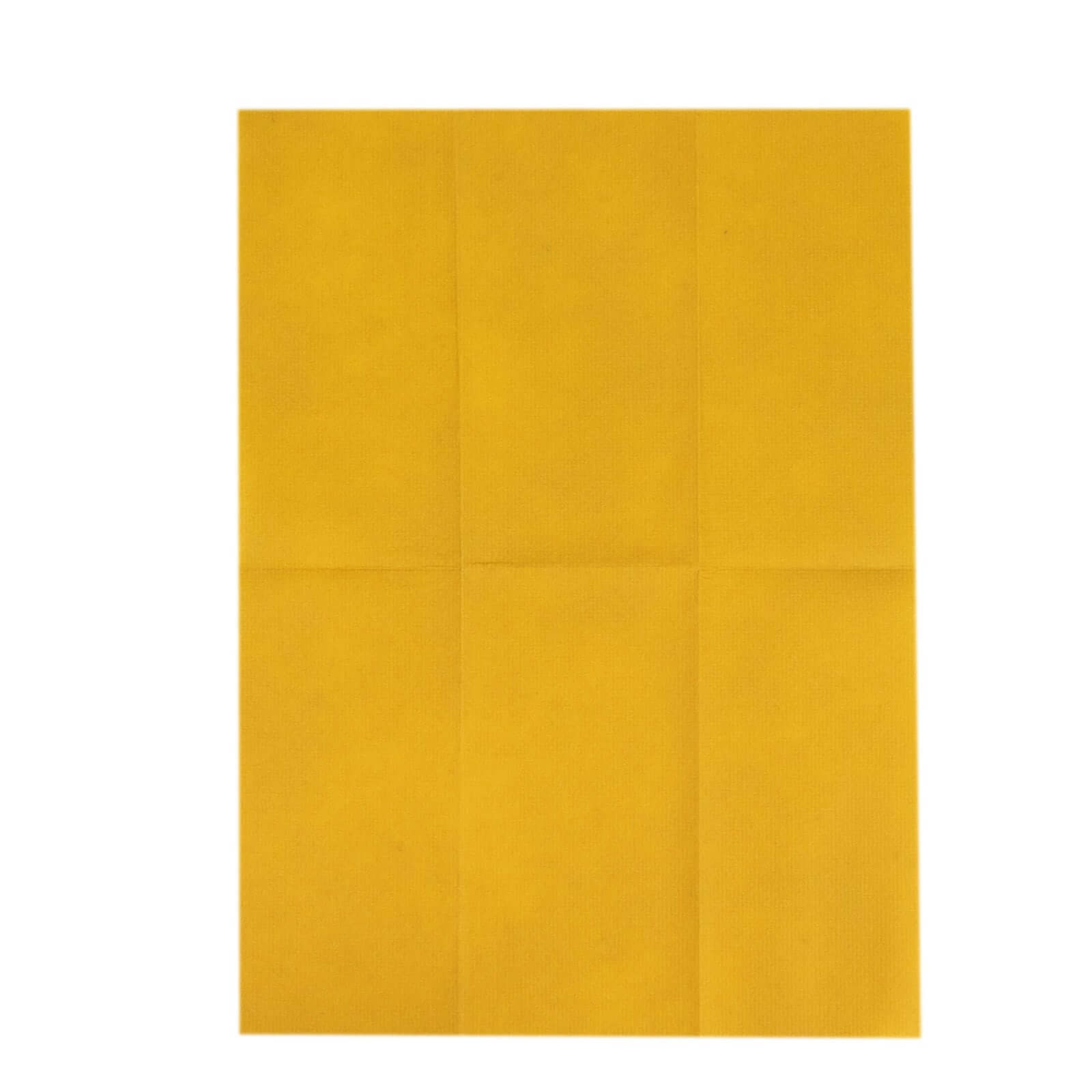 20 Pack Linen-Like Paper 8.5"x4" Napkins Gold - Highly Absorbent & Disposable Airlaid Guest Towels for Special Occasions