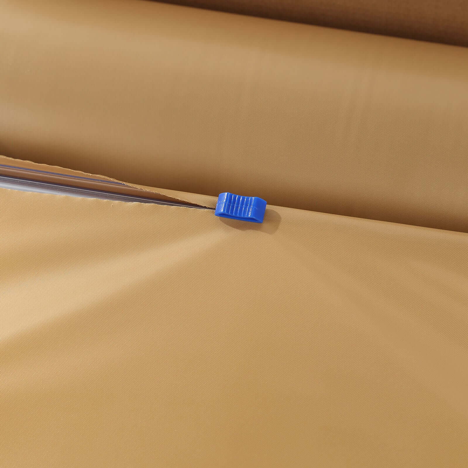 Plastic Table Cover Roll Gold with Slide Cutter - Customizable Disposable Tablecloth Roll 54"x300ft