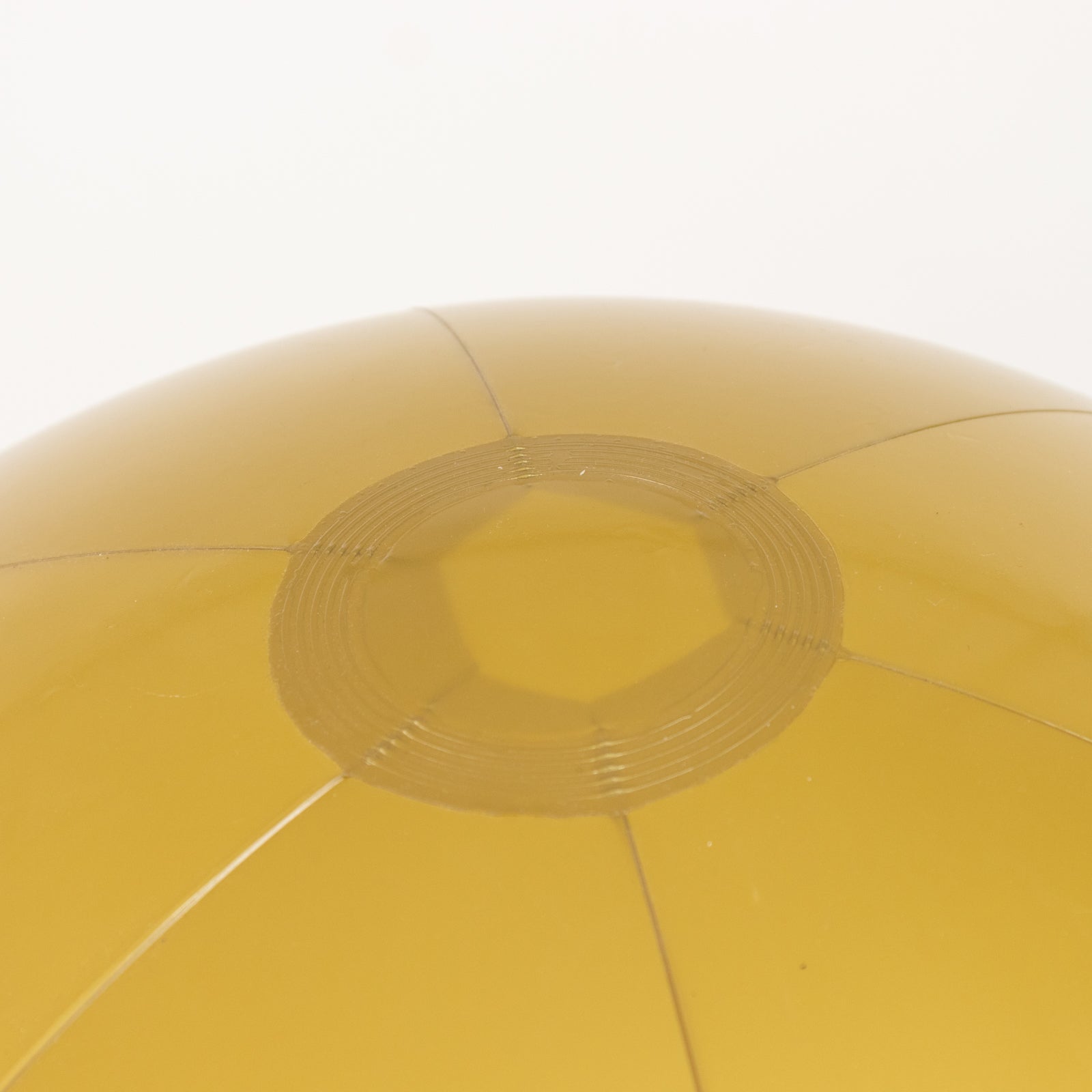 2 Pack 16" Inflatable Gold Decorative Balls - Round Vinyl Pool and Party Balls, Lightweight & Fun