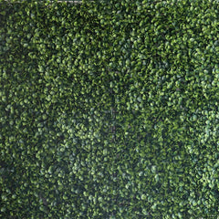 11 Sq ft. Green Boxwood Hedge Garden Wall Backdrop Mat - 4 Artificial Panels