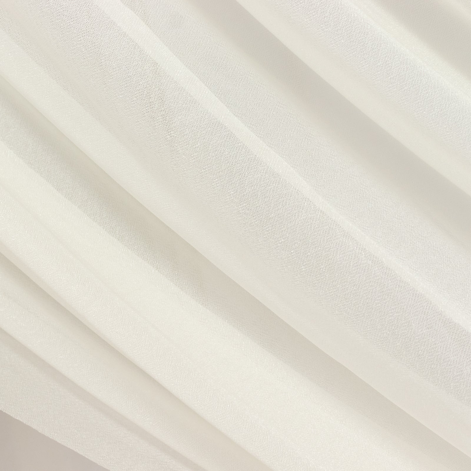 Ivory Sheer Backdrop Drape – 5ftx32ft Wedding Arch & Ceiling Decor Panel, Wrinkle Free with Soft Shimmer