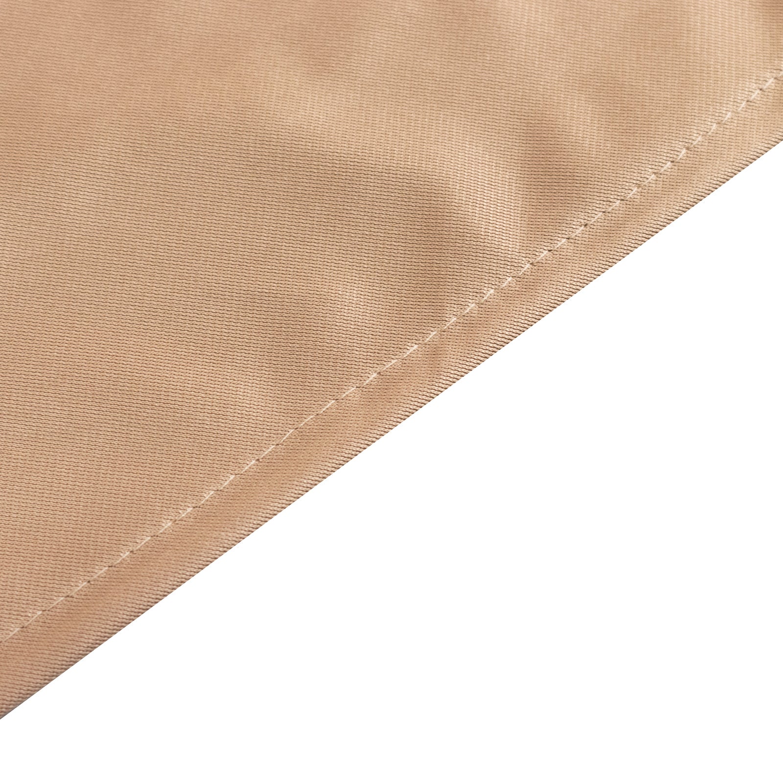 Scuba Round 90" Tablecloth Nude - Wrinkle Free & Stain Resistant Table Cover