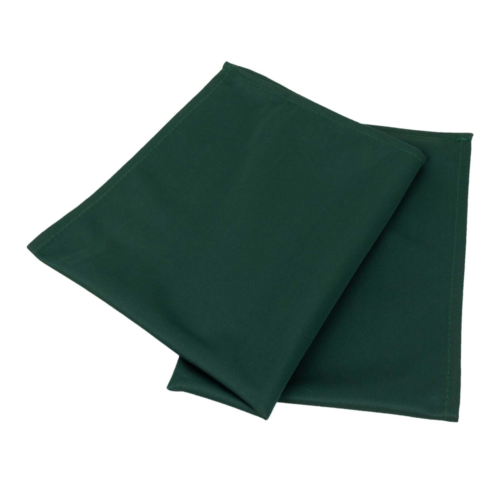 5 Pack Scuba 20"x20" Napkins Hunter Emerald Green - Durable & Reusable Dinner Napkins