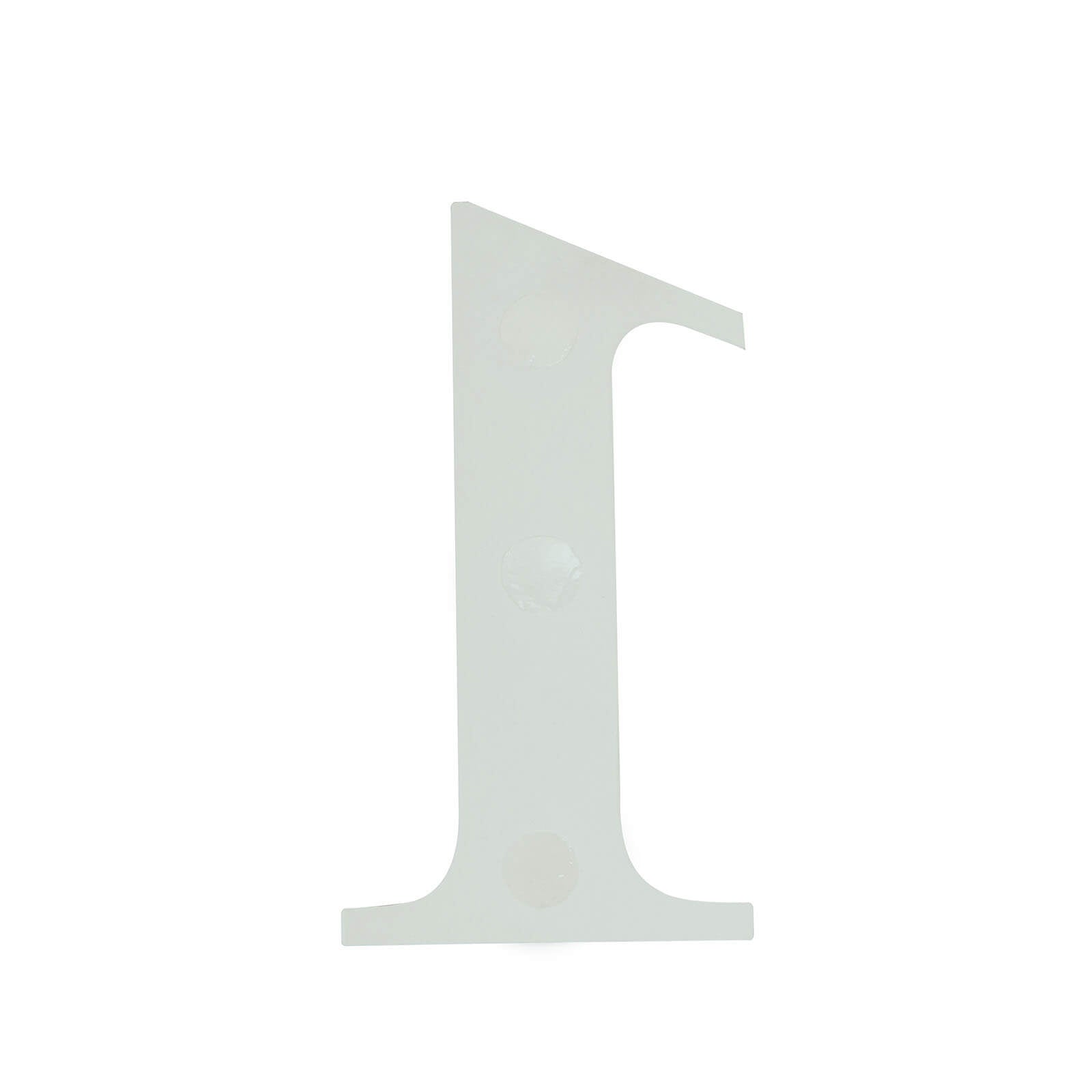 4-Pack Stickers Banner Custom 0-9 Number "5" Design Gold - Milestone Age and Date Stick-On Numbers 5"