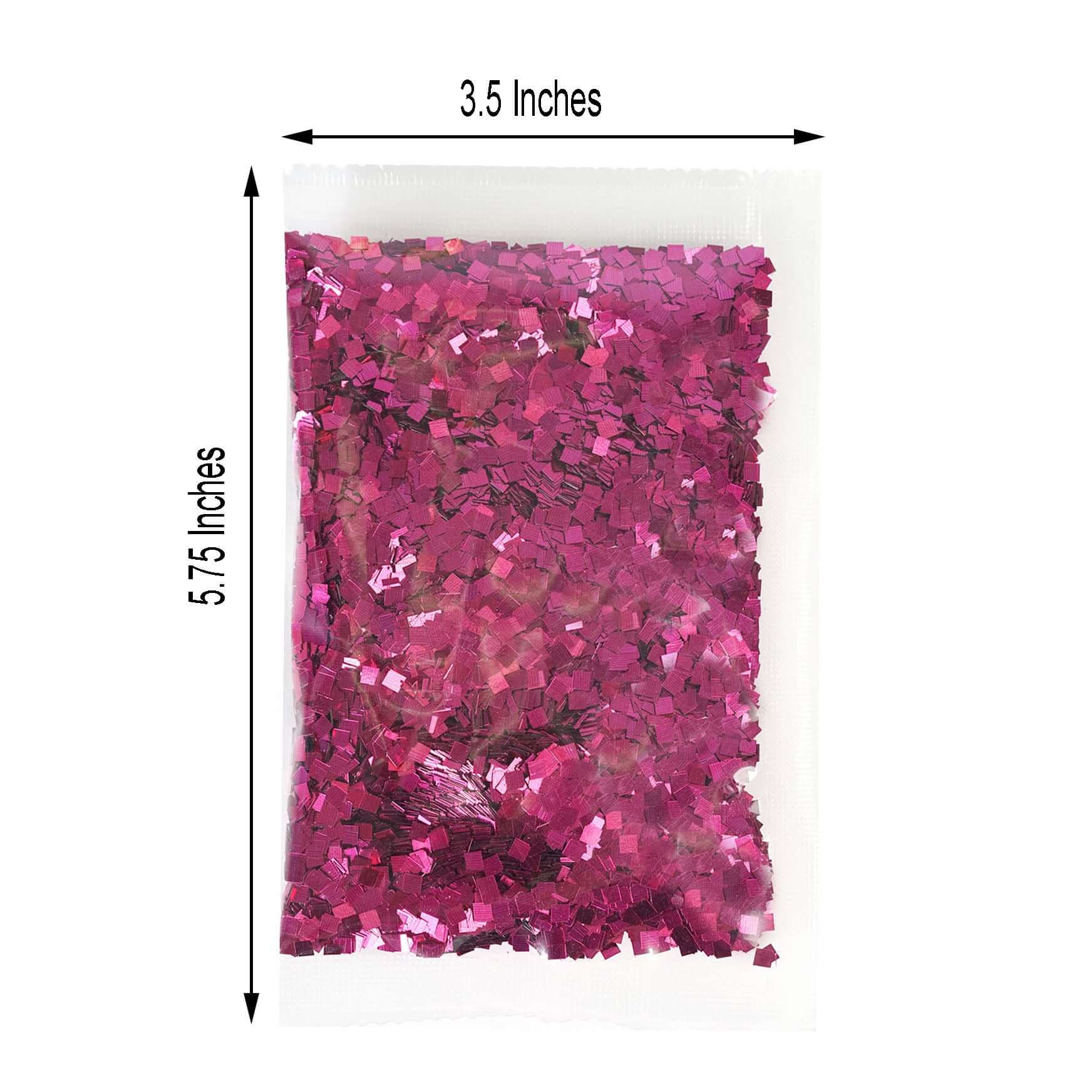 Chunky Glitter Metallic Hot Pink - Nontoxic Confetti Glitter for Fun DIY Projects Kids' Crafts Resin Art & Festival Decor 50g Bag
