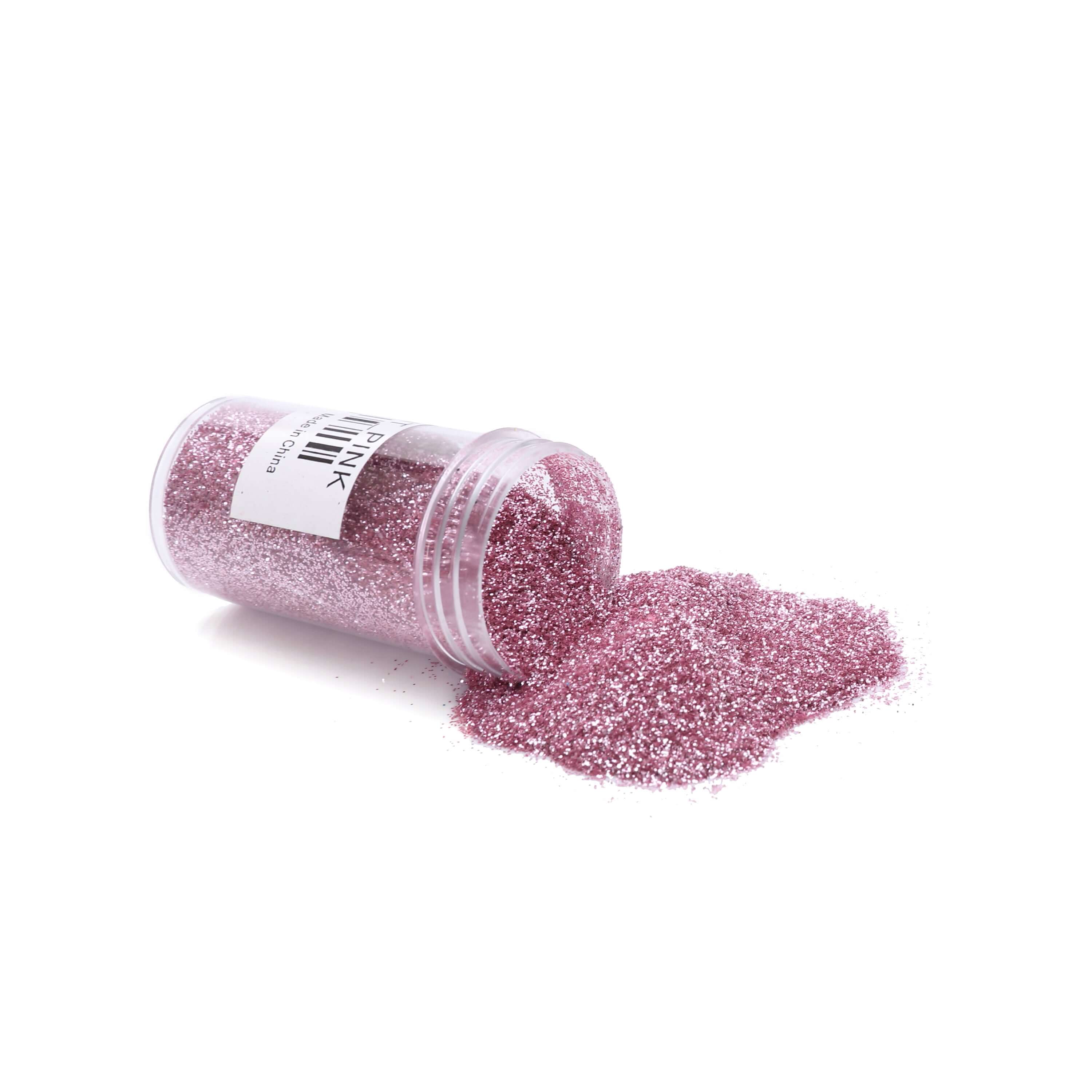 Extra Fine Glitter Powder Metallic Pink - Nontoxic Gliiter Dust with Shaker Lid for Fun DIY Projects Kids' Crafts Resin Art & Festival Decor 23g