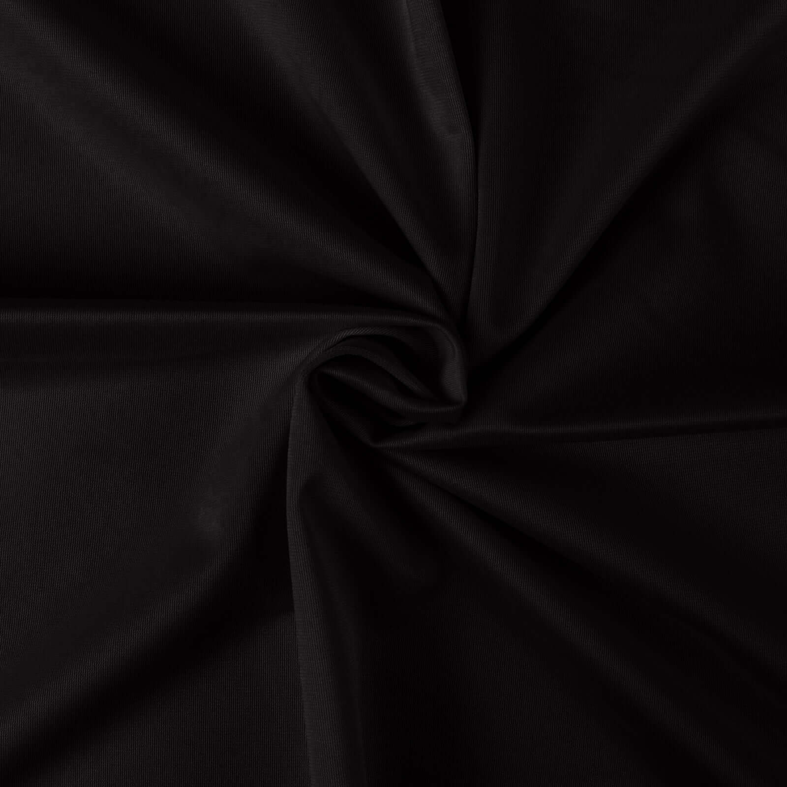 5 Pack Scuba 20"x20" Napkins Black - Durable & Reusable Dinner Napkins for a Polished Tablescape