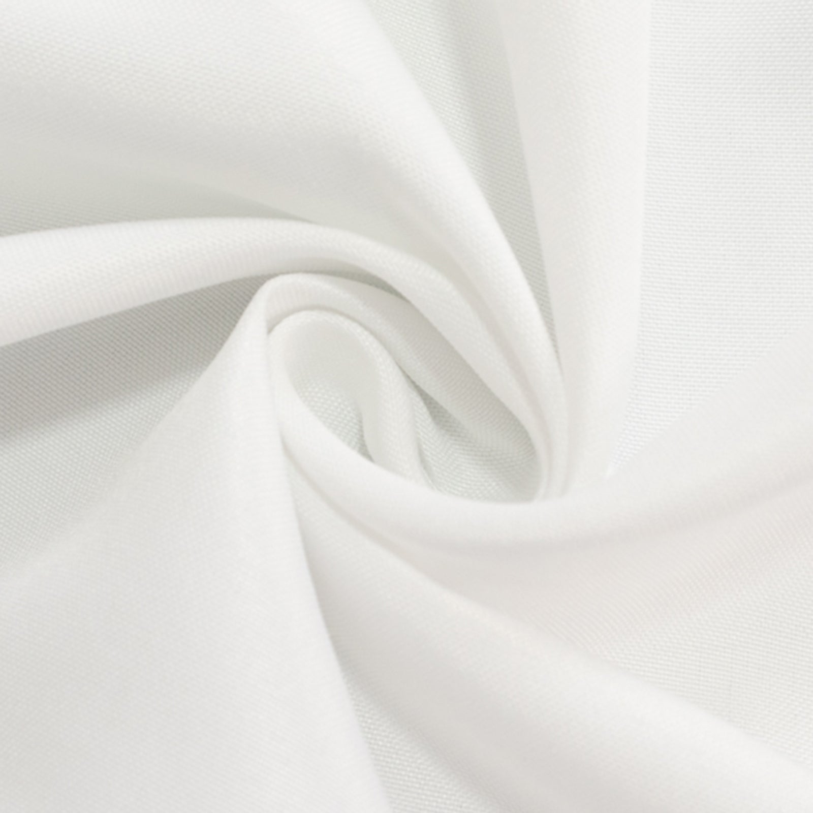 Fire Retardant Premium Polyester 8ft Rectangular Tablecloth White Fitted High-Performance Table Cover for Large Gatherings