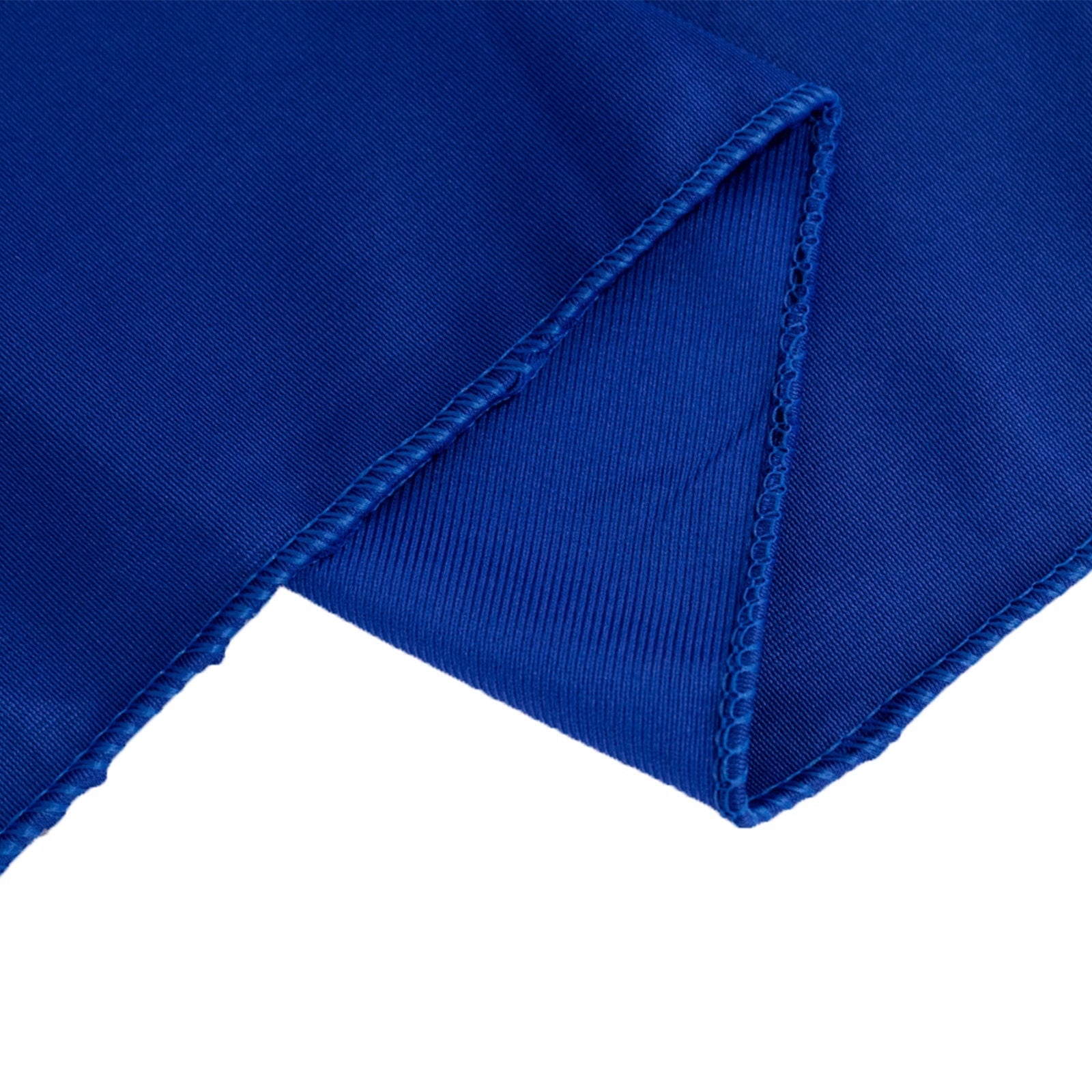 Scuba Polyester 36"x72" Wide Table Runner Royal Blue - Wrinkle-Free Trade Show Table Linen