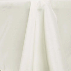 Fire Retardant Premium Polyester 60"x126" Rectangular Tablecloth Ivory - High-Performance Table Cover