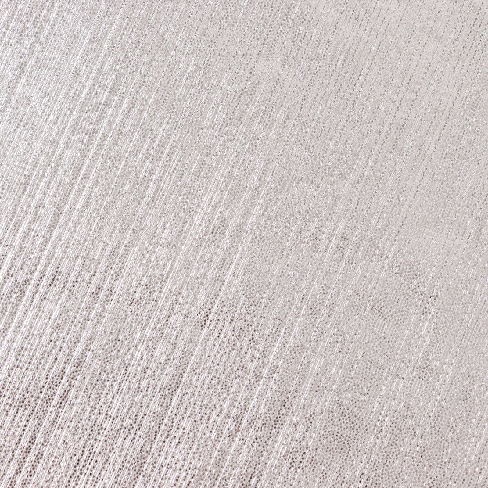 Polyester 12"x108" Table Runner Silver Shimmer Sequin Dots - Wrinkle-Free Finish Table Linen