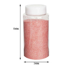 Extra Fine Glitter Bottle Coral - Nontoxic Glitter Dust Powder for Fun DIY Projects Kids' Crafts Resin Art & Festival Decor 1 lb