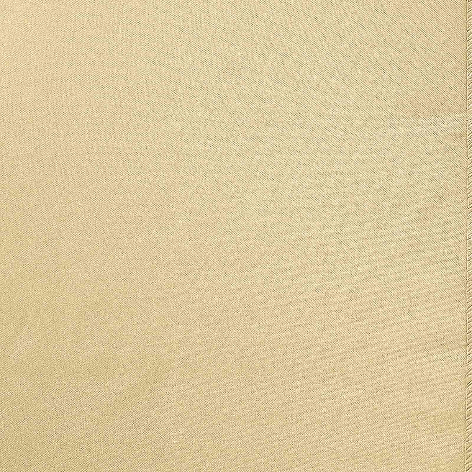 Polyester 12"x108" Table Runner Champagne - Durable & Wrinkle-Resistant Table Decor