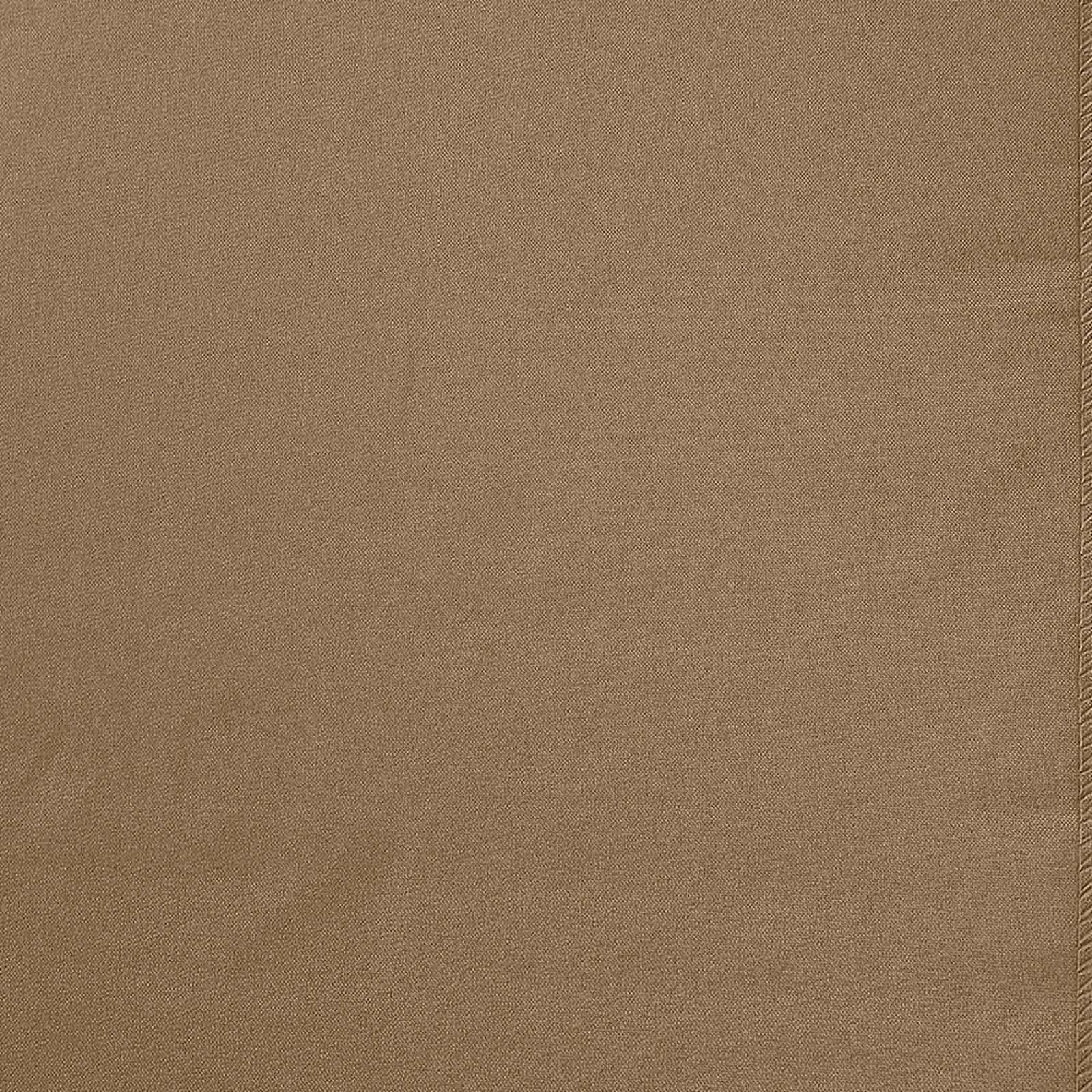 Polyester 12"x108" Table Runner Taupe - Durable & Wrinkle-Resistant Table Decor