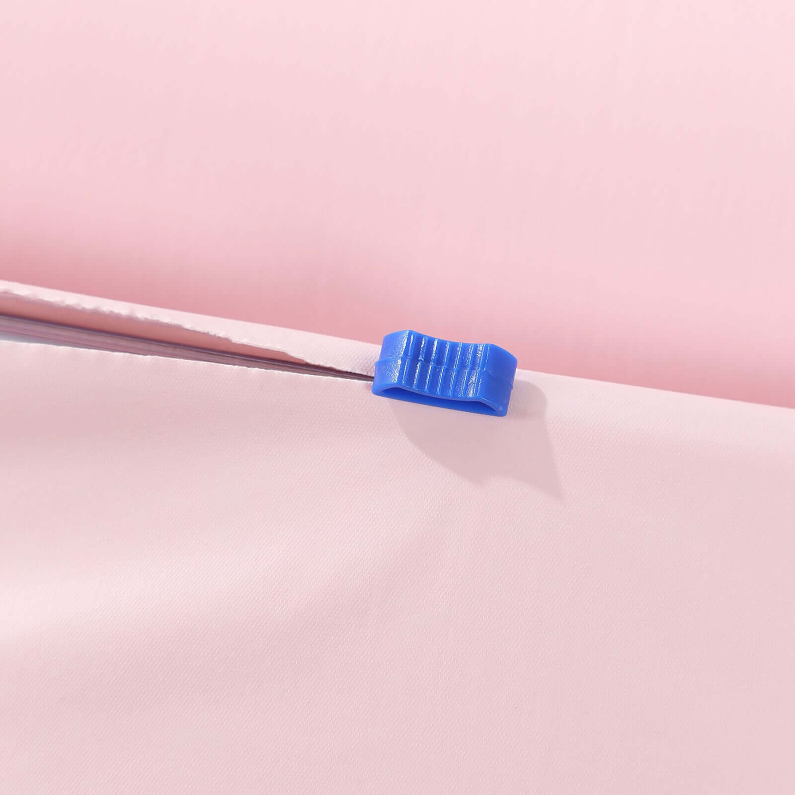 Plastic Table Cover Roll Blush with Slide Cutter - Customizable Disposable Tablecloth Roll 54"x300ft