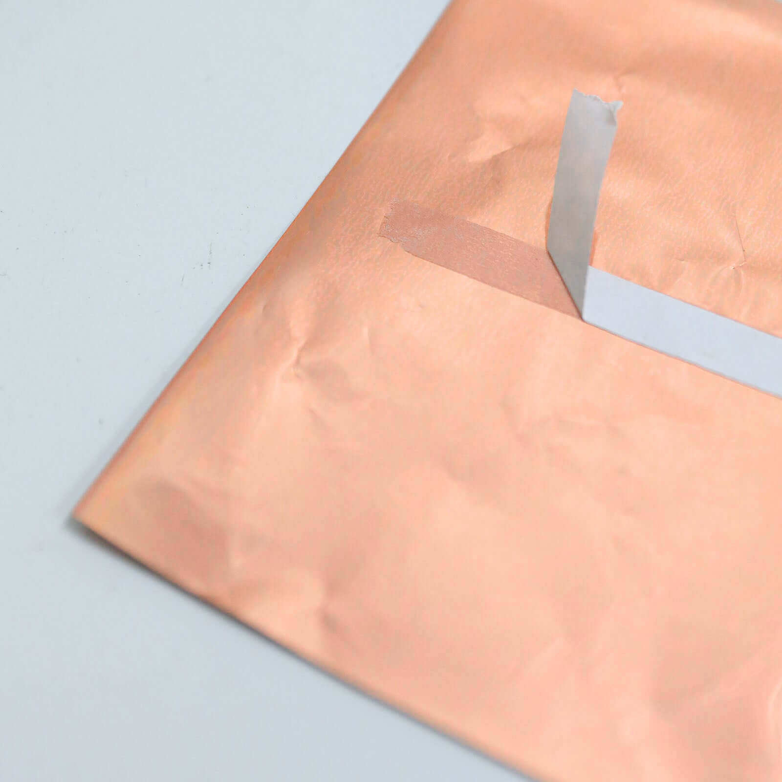 Rose Gold Heart Chain Foil Fringe Curtain Party Backdrop, Metallic Rose Gold Tinsel Streamer Party Decor - Door Window Foil Curtain - 3ftx6.5ft